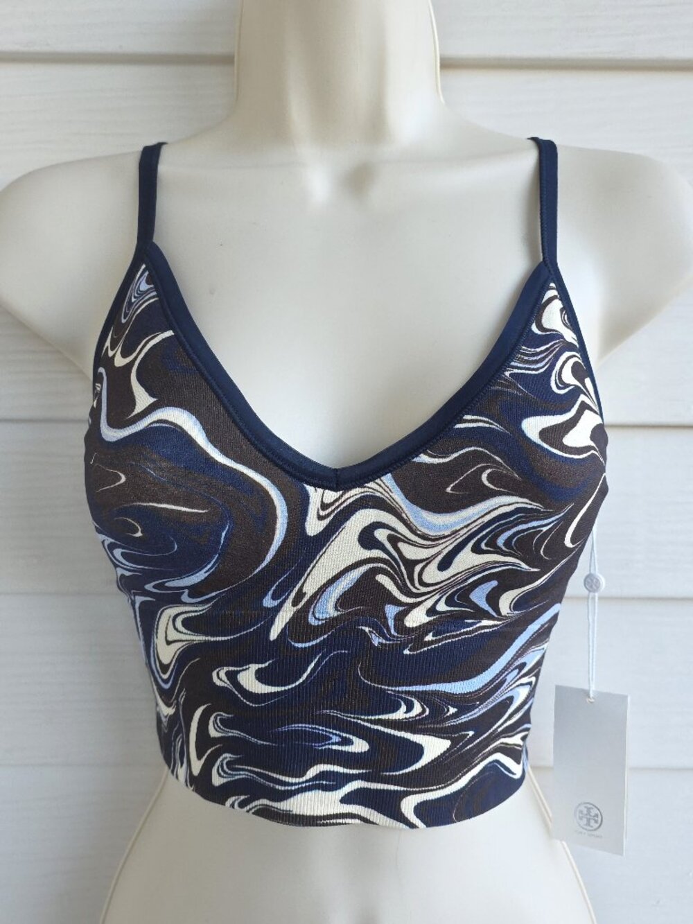 NWT Tory Burch Sport Seamless long cami bra